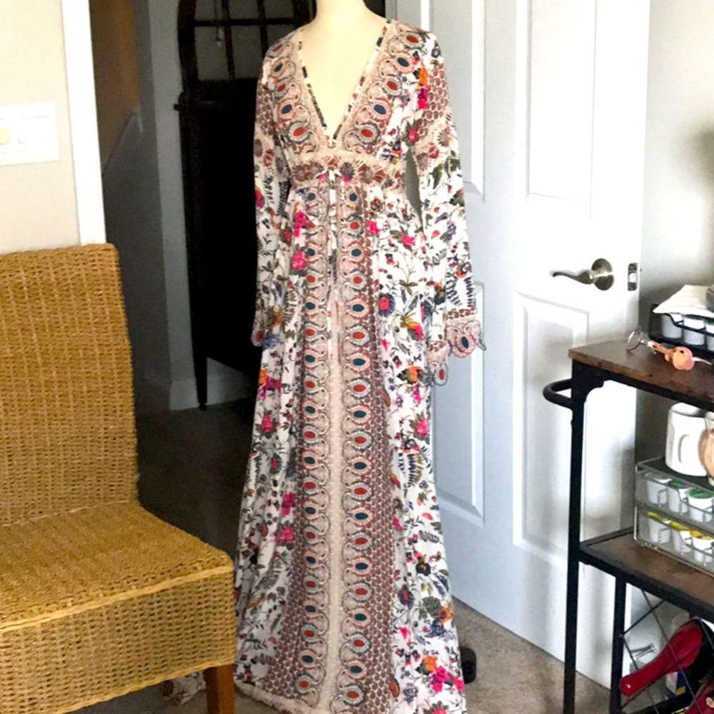 Tory Burch Silk Maxi Size 4